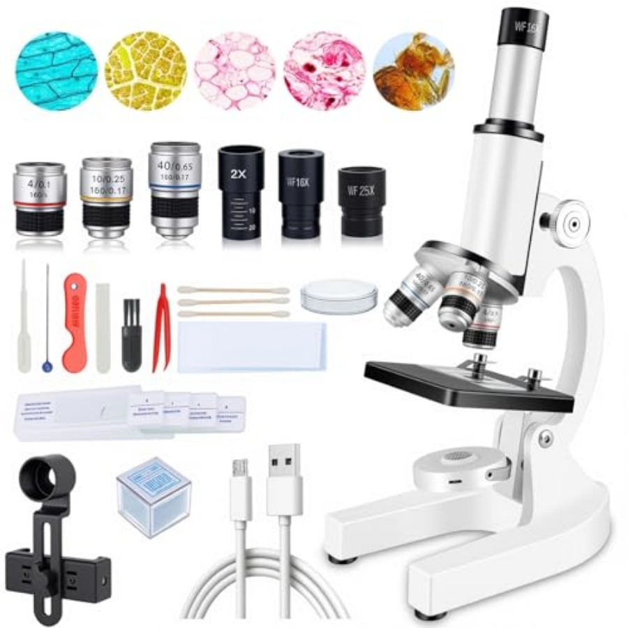 Microscope Compound 40X - Compound Microscope for Adults and -