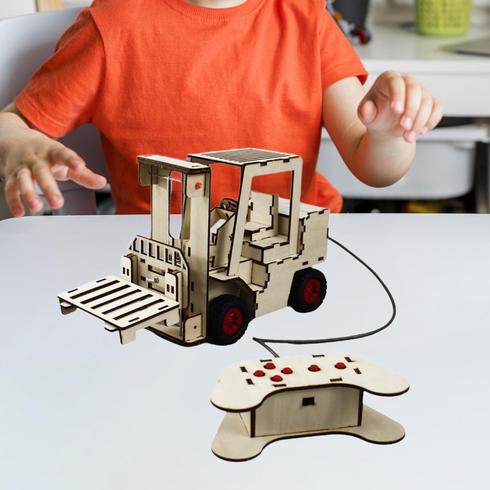 Science Max - Wood Mechanical Building Toys Small Inventions
