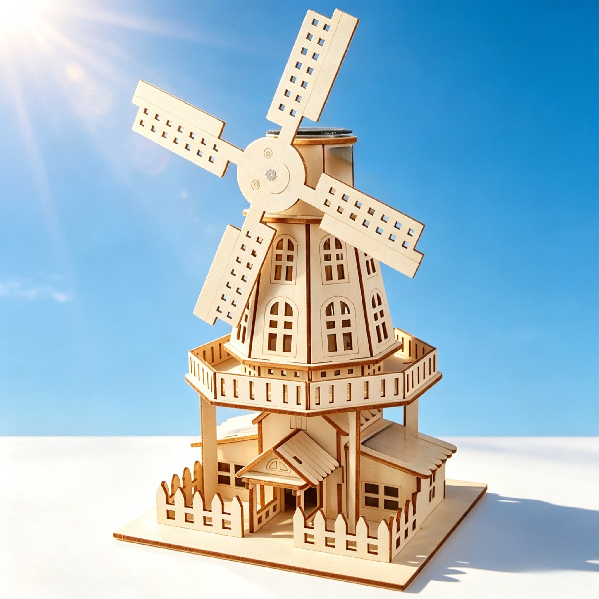 Science Max - Solar windmill house children's science and
