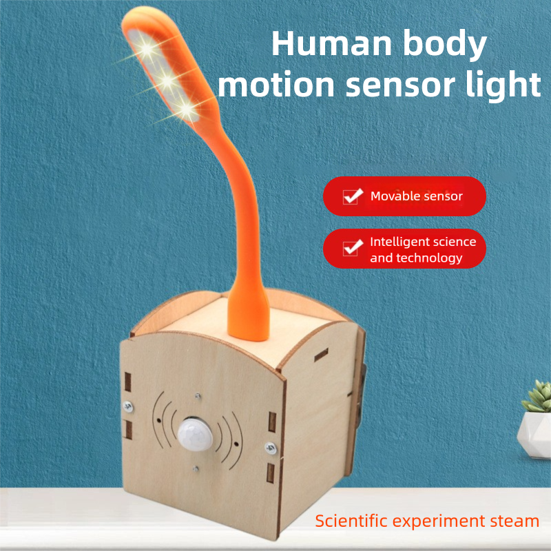 Science Diy Model - DIY Human-Sensing Night Light DIY Science