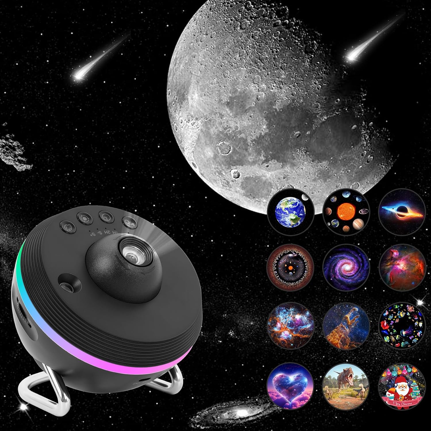 Planetarium Projector Home - Galaxy Meteor Projector Night Light Lamp