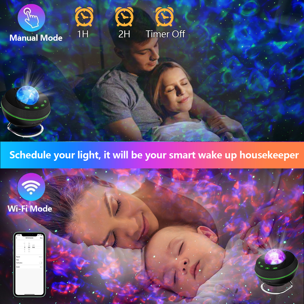 New WiFi Tuya Smart LED Star G - огляд і ціна Planetarium Projector Home