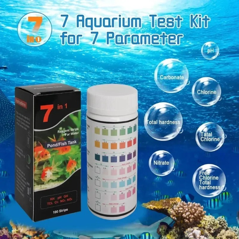 Aquarium Test Strip  Freshwate - огляд і ціна Water Testing Kit
