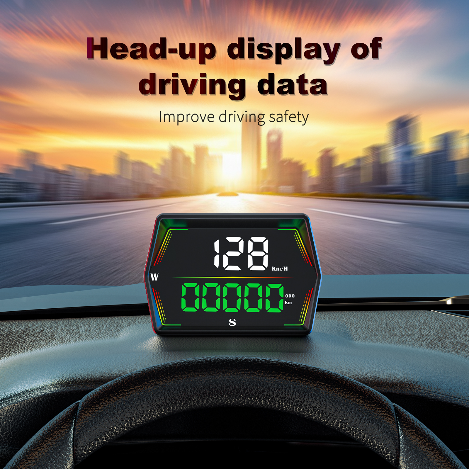 HUD G21 Head up Display Car Di - огляд і ціна Anemometer Wind Speed