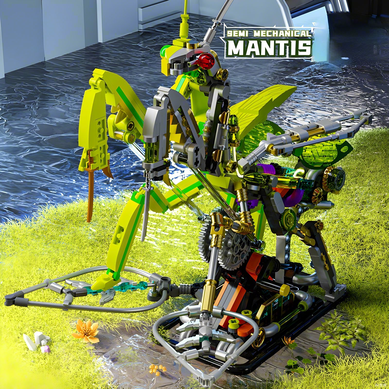 DIY Mantis building blocks sem - огляд і ціна Science Diy Model