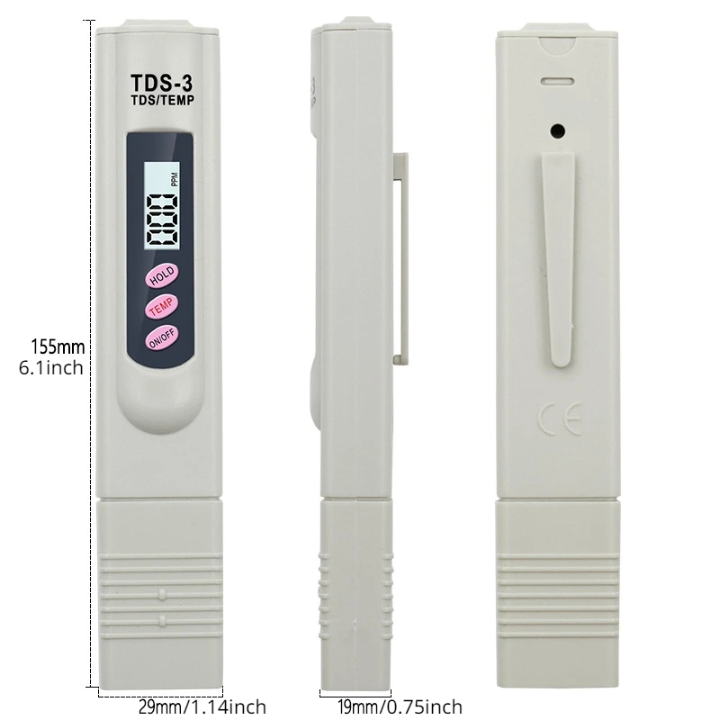 1/3 Pcs Portable LCD Digital T - огляд і ціна Water Testing Kit