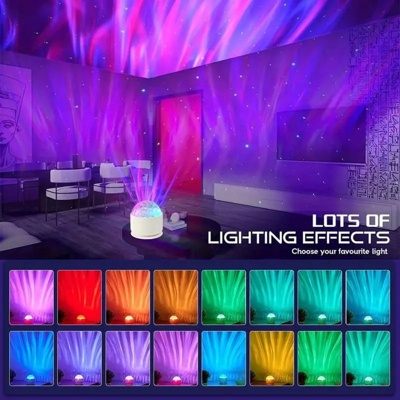 1pcs 2-in-1 Aurora Borealis &  - огляд і ціна Planetarium Projector Home