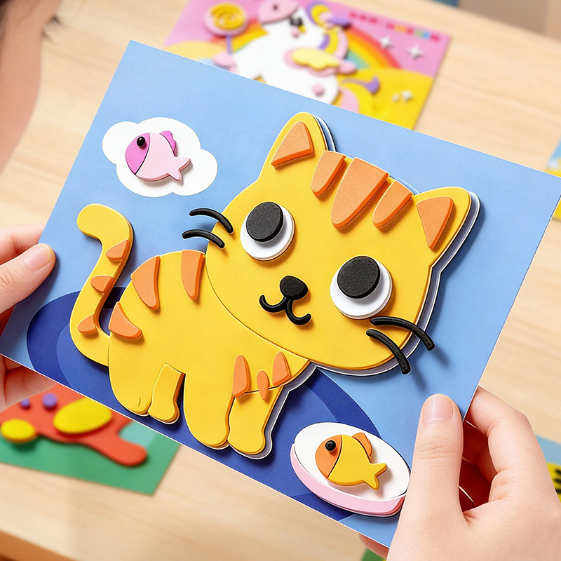 Children's 3D Stickers, 10 Ran - огляд і ціна Science Project