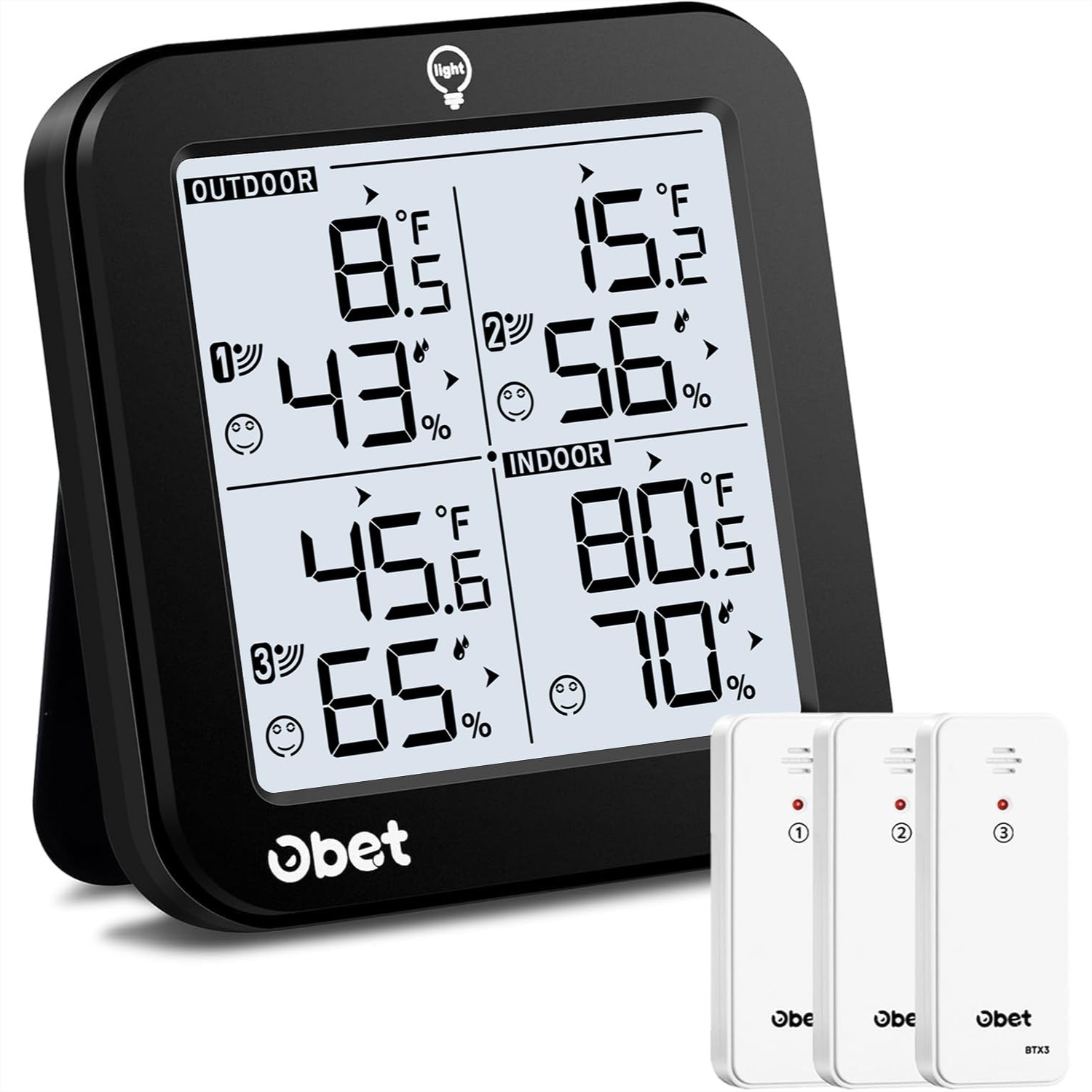 Wireless Weather Station with  - огляд і ціна Weather Station Indoor