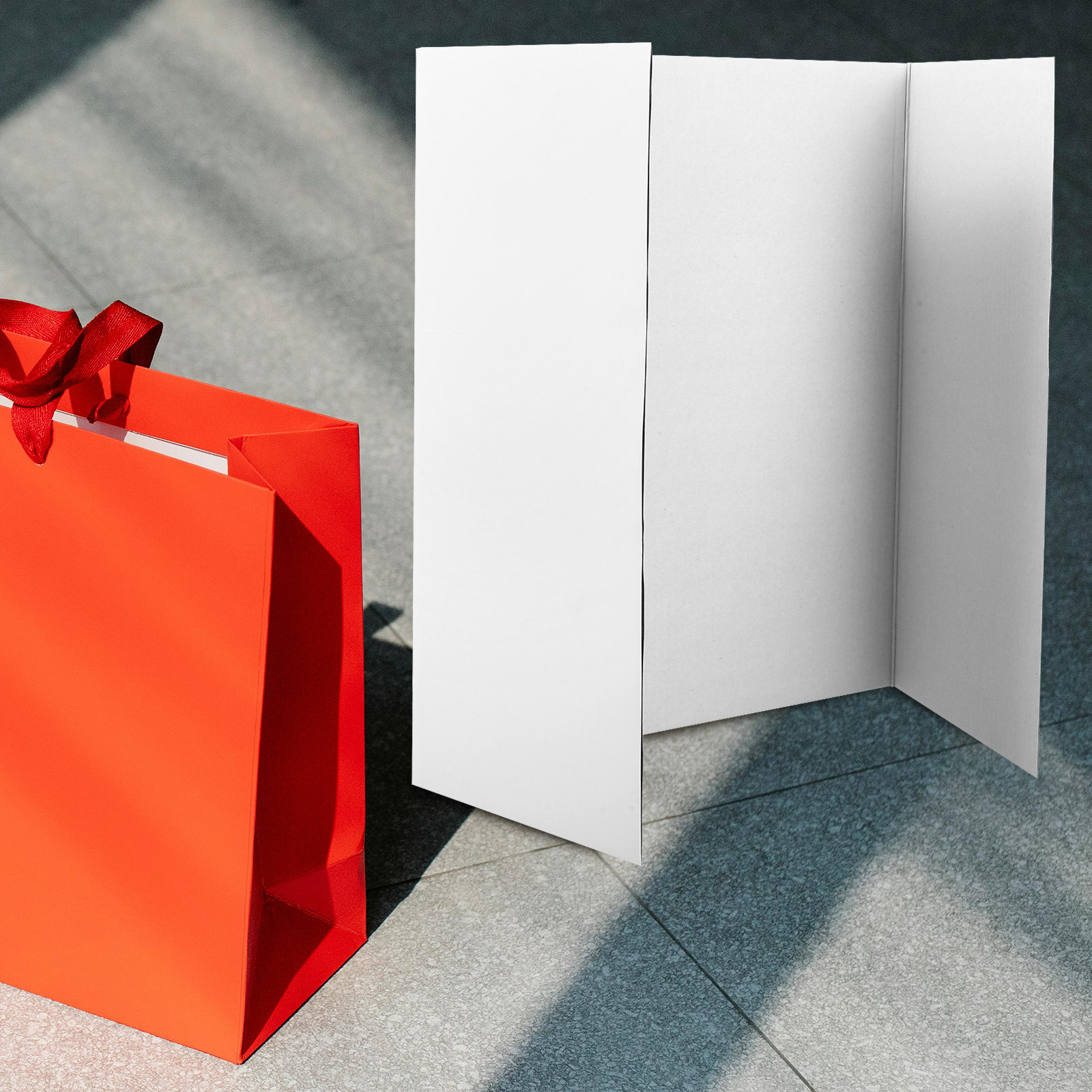 1Set White Trifold Poster Disp - огляд і ціна Science Project