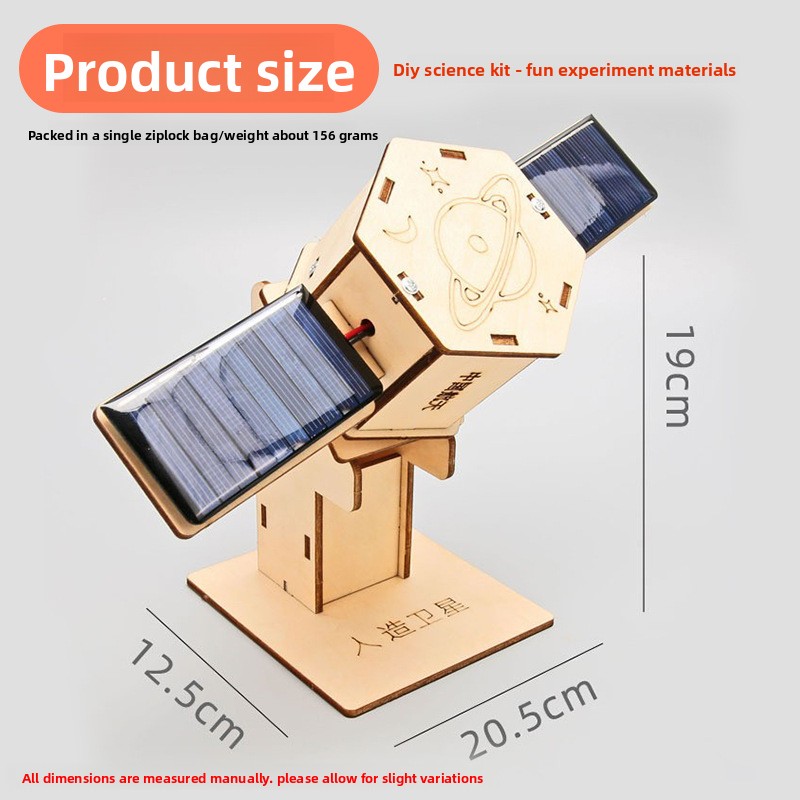 DIY Wooden Solar Satellite Mod - огляд і ціна Science And Invention