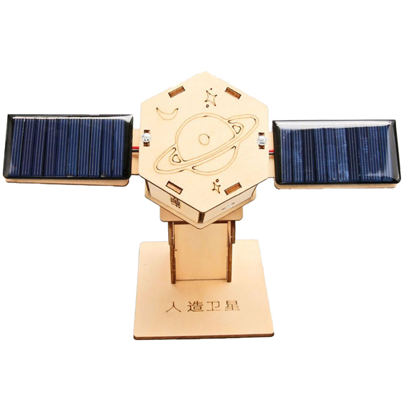 DIY Wooden Solar Satellite Mod - огляд і ціна Science And Invention