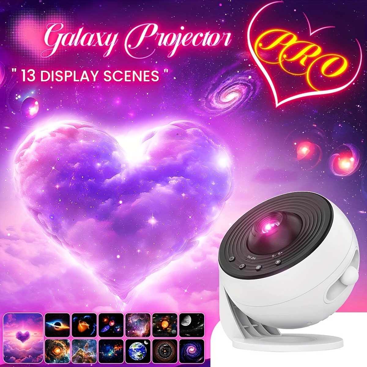 Galaxy Star Projector 360° Rot - огляд і ціна Planetarium Projector Home