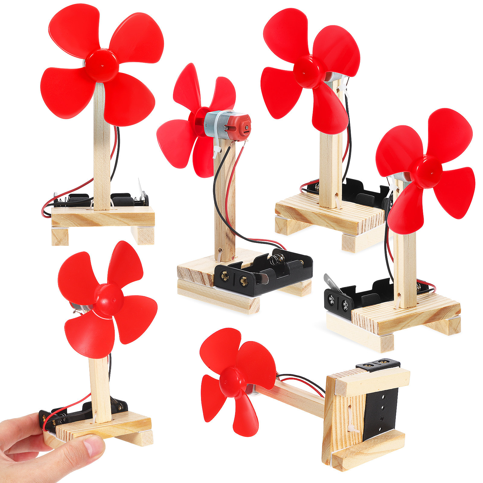 6Sets Windmill Generator Kit H - огляд і ціна Science Project