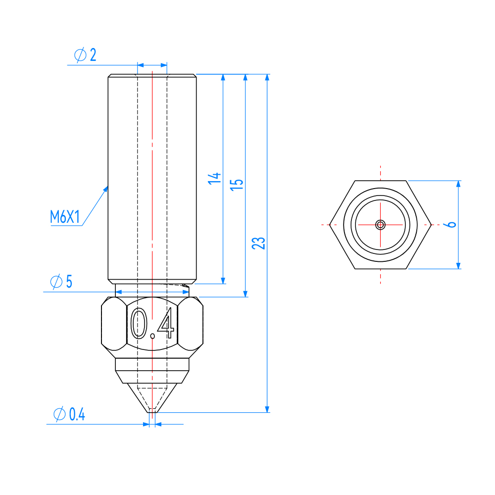 Nozzle For Creality K1 K1 Max  - огляд і ціна Science Max