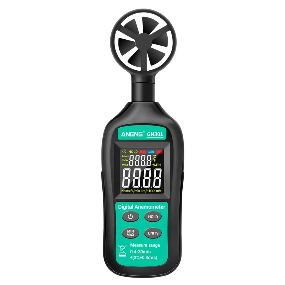 For ANENG GN301 Digital Anemom - огляд і ціна Anemometer Wind Speed