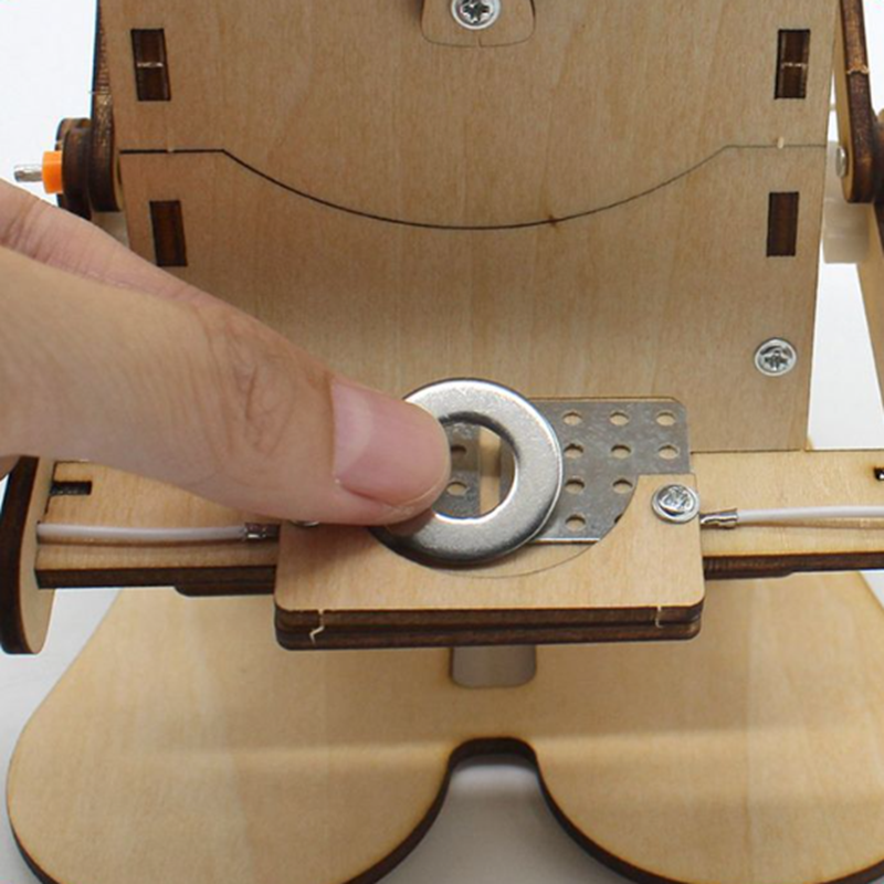 Wooden Assemble DIY Robot Eati - огляд і ціна Science Diy Model