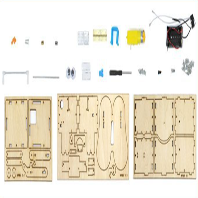 Wooden Assemble DIY Robot Eati - огляд і ціна Science Diy Model
