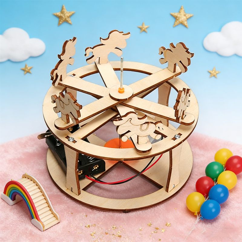 HUAHUABuild Your Own Carousel  - огляд і ціна Science Project