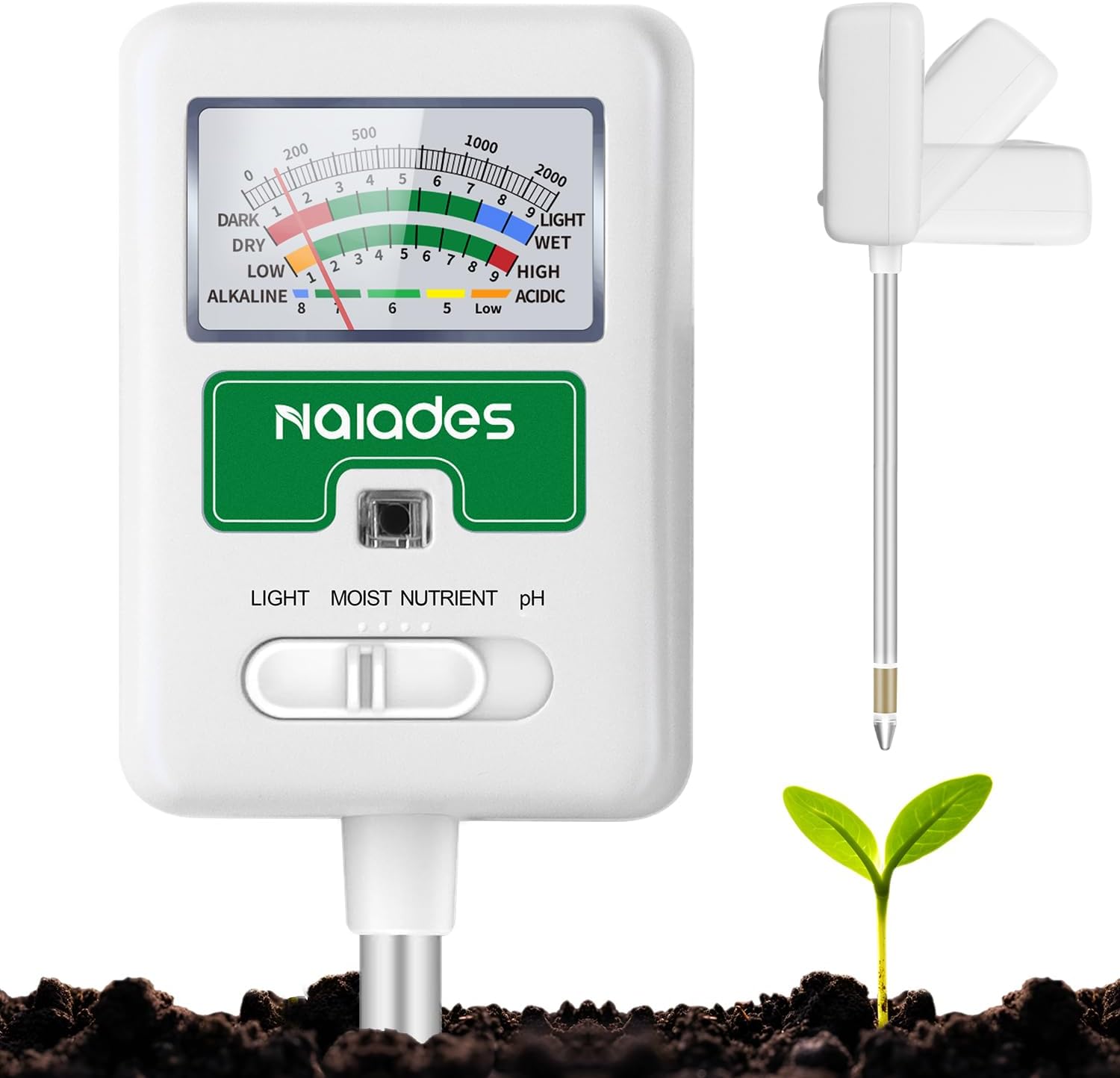 Soil Moisture Meter for Plants - огляд і ціна Water Testing Kit