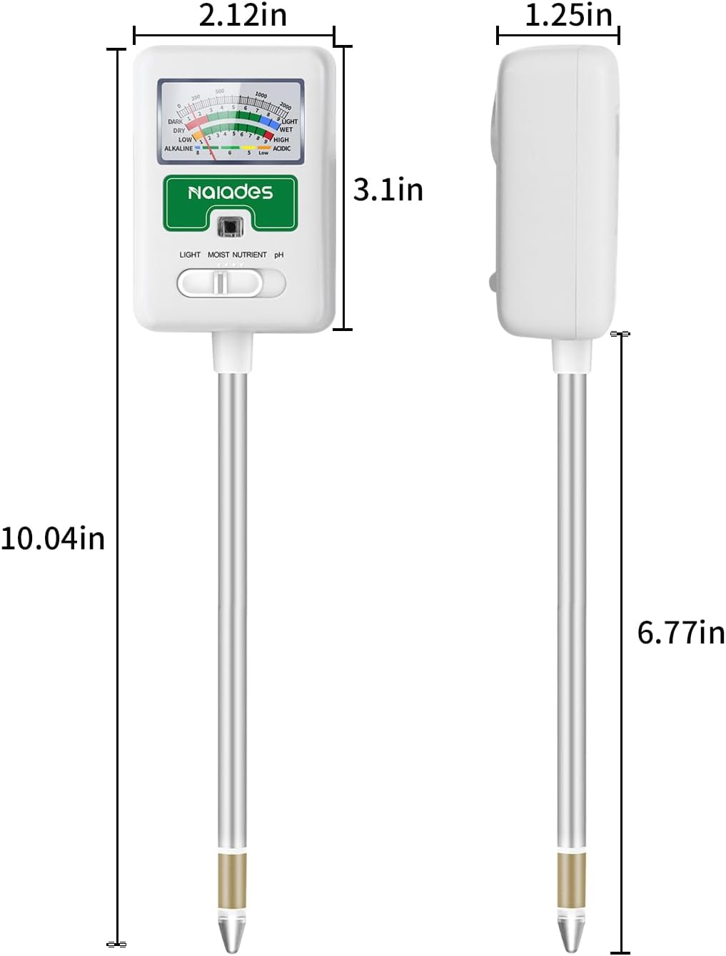Soil Moisture Meter for Plants - огляд і ціна Water Testing Kit