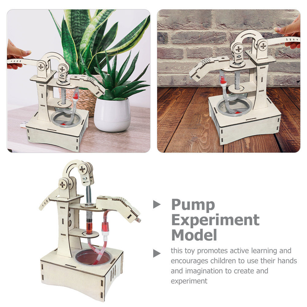 1Set Hand Pump Water Press Sci - огляд і ціна Science Project Physics