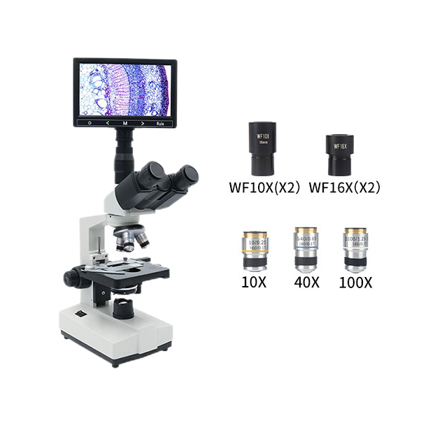 Professional binocular compoun - огляд і ціна Microscope Compound 40X