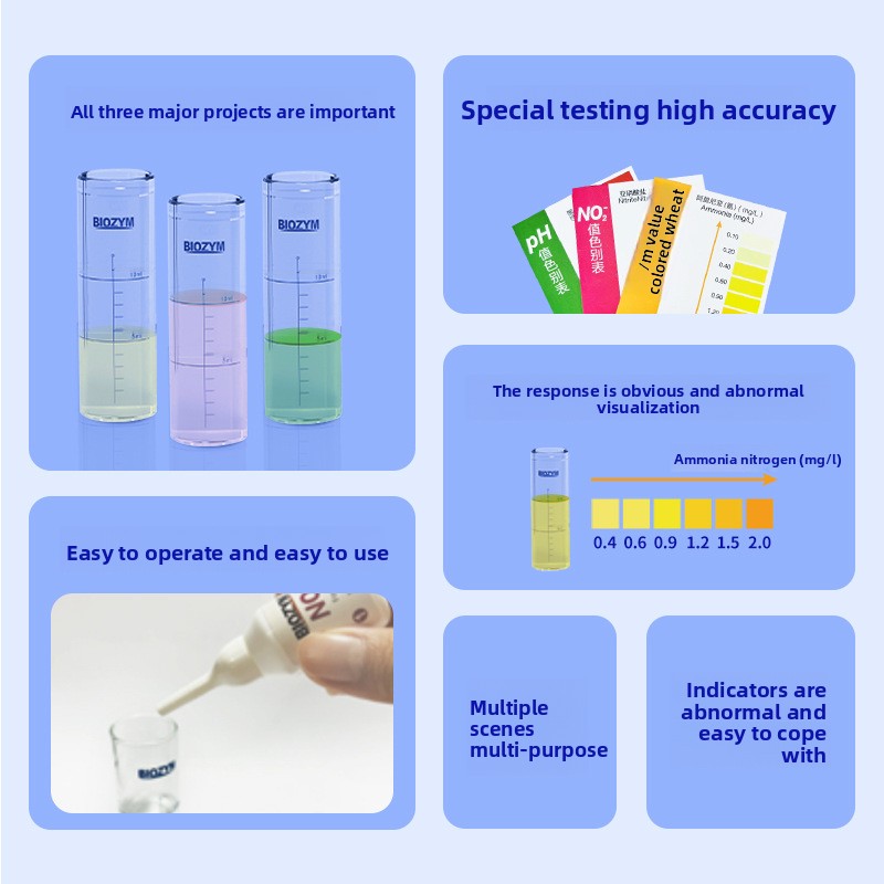 BIOZYM Aquarium Test Kit-Nitri - огляд і ціна Water Testing Kit