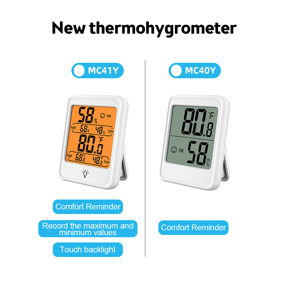 MC40 MC41 LCD Digital Thermo-H - огляд і ціна Weather Station Indoor