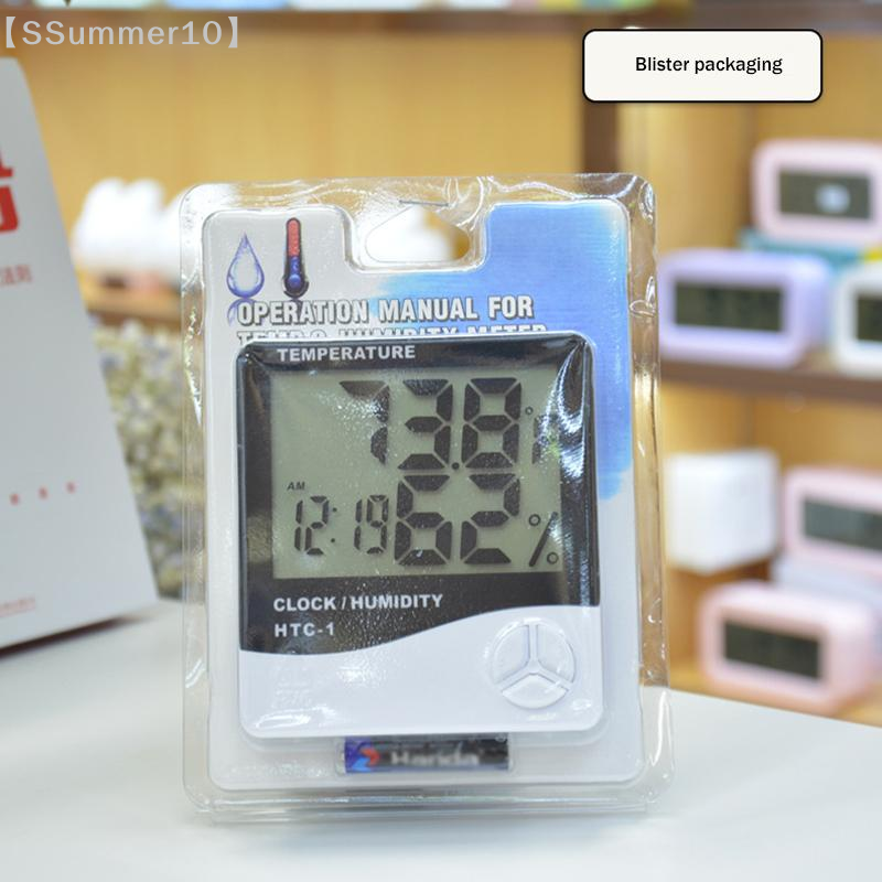 【SSummer10】LCD Digital Tempera - огляд і ціна Weather Station Indoor