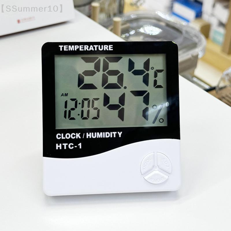 【SSummer10】LCD Digital Tempera - огляд і ціна Weather Station Indoor