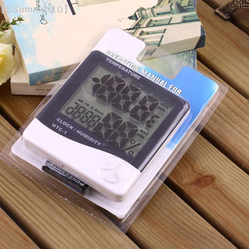 【SSummer10】LCD Digital Tempera - огляд і ціна Weather Station Indoor