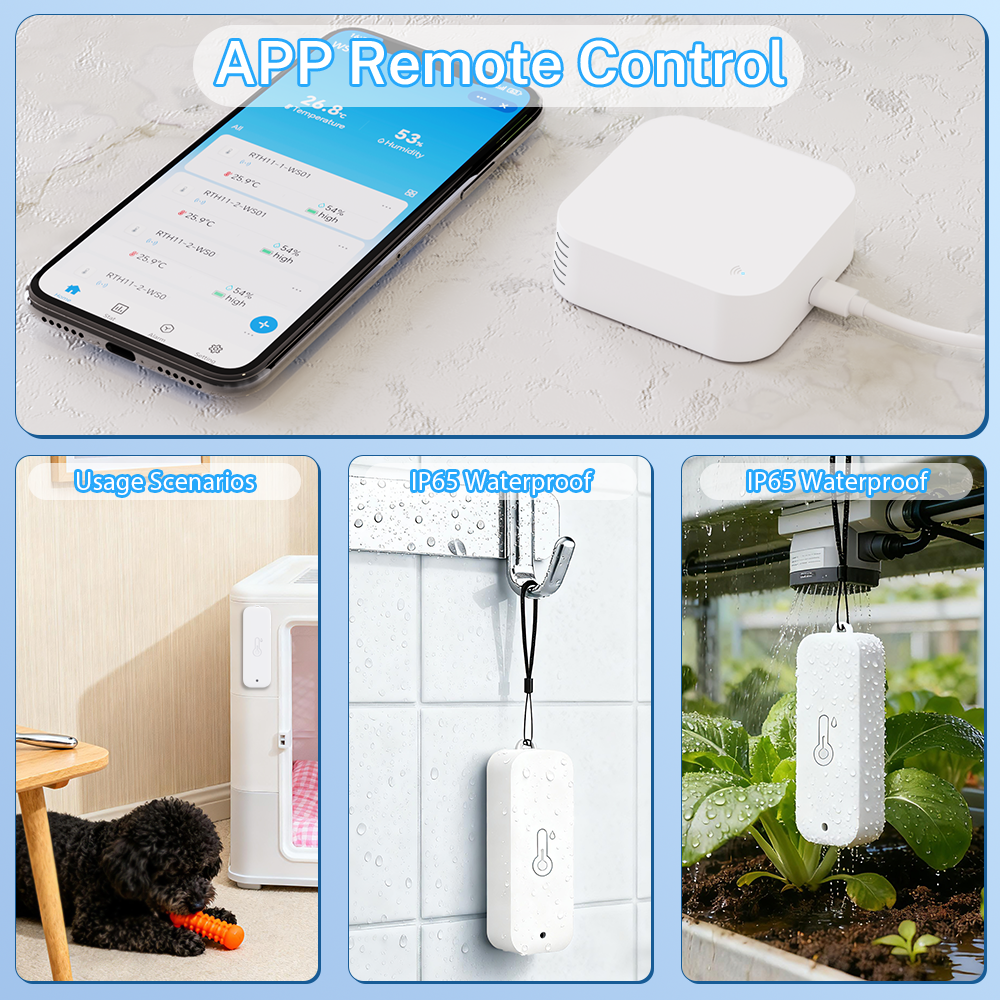 Tuya WIFI Smart Weather Statio - огляд і ціна Weather Station Indoor