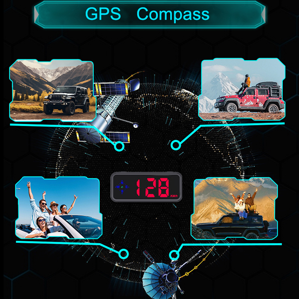 GPS Digital Speedometer Car He - огляд і ціна Anemometer Wind Speed