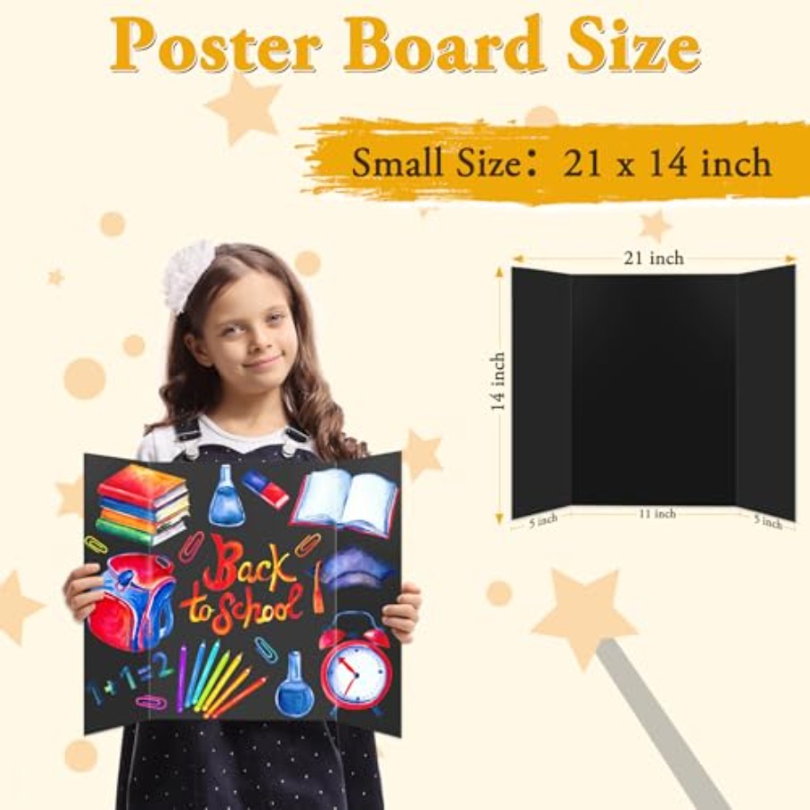 3PCS Small Trifold Poster Boar - огляд і ціна Science Project
