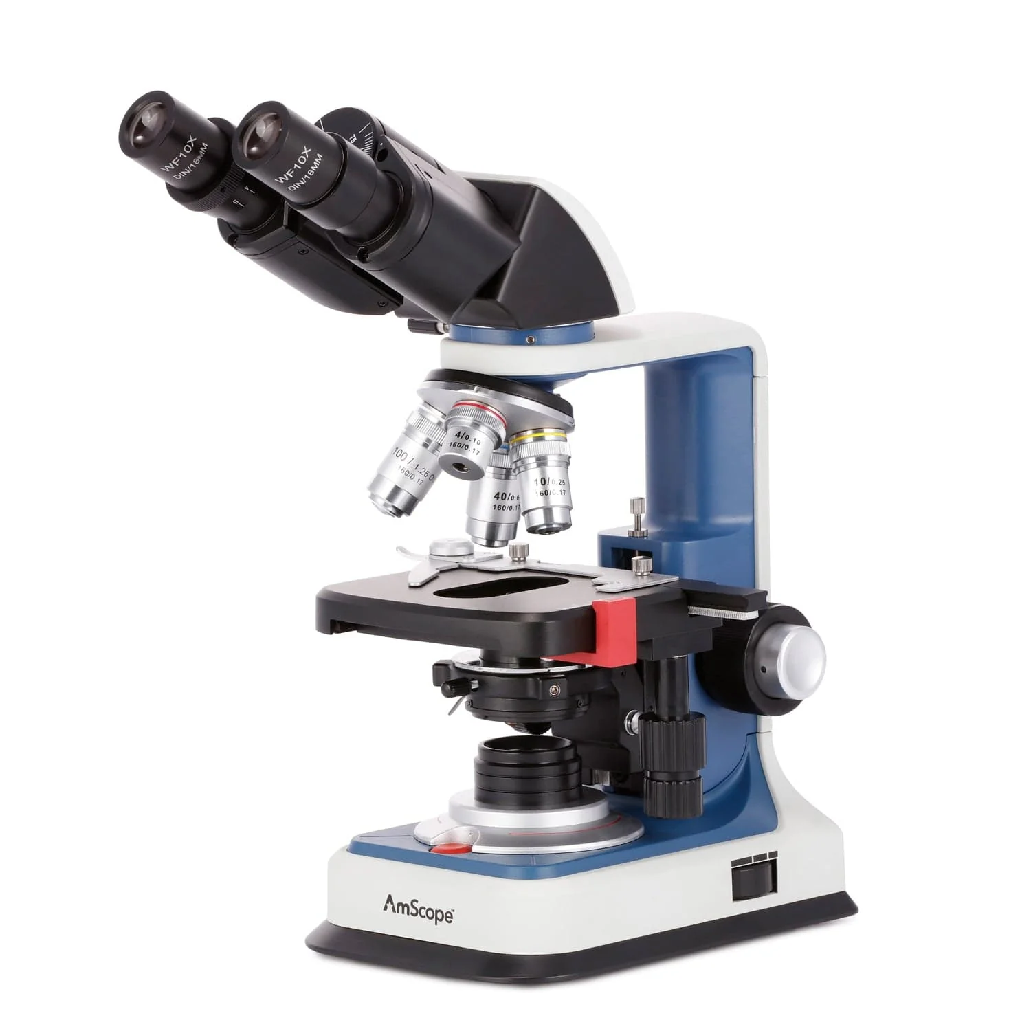 AmScope 40X-2500X USB-C Rechar - огляд і ціна Microscope Compound 40X