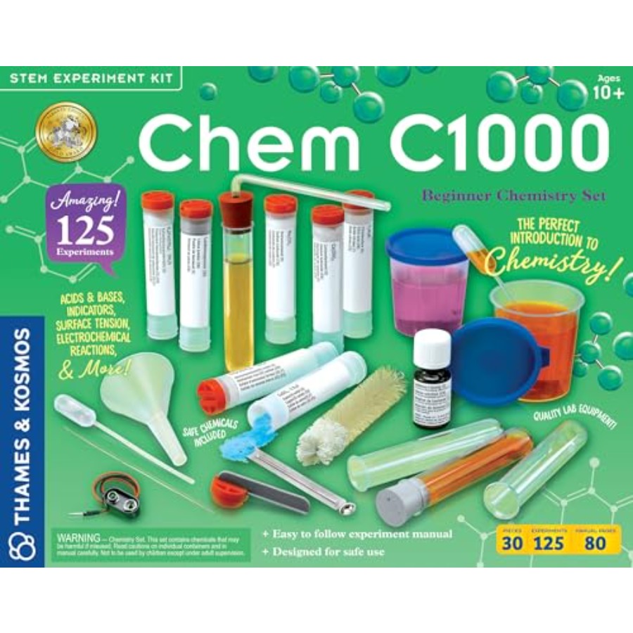 STEM science kit for ages 10+: - огляд і ціна Chemistry Set Beginner