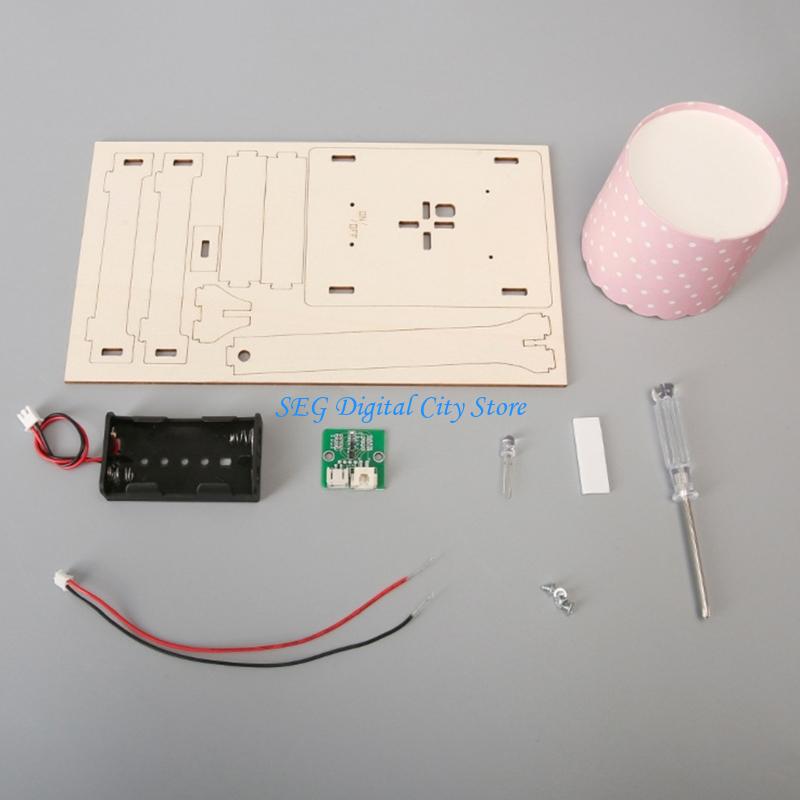 U75B Touch Control Wooden Lamp - огляд і ціна Science Project Physics