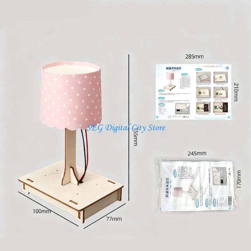 U75B Touch Control Wooden Lamp - огляд і ціна Science Project Physics
