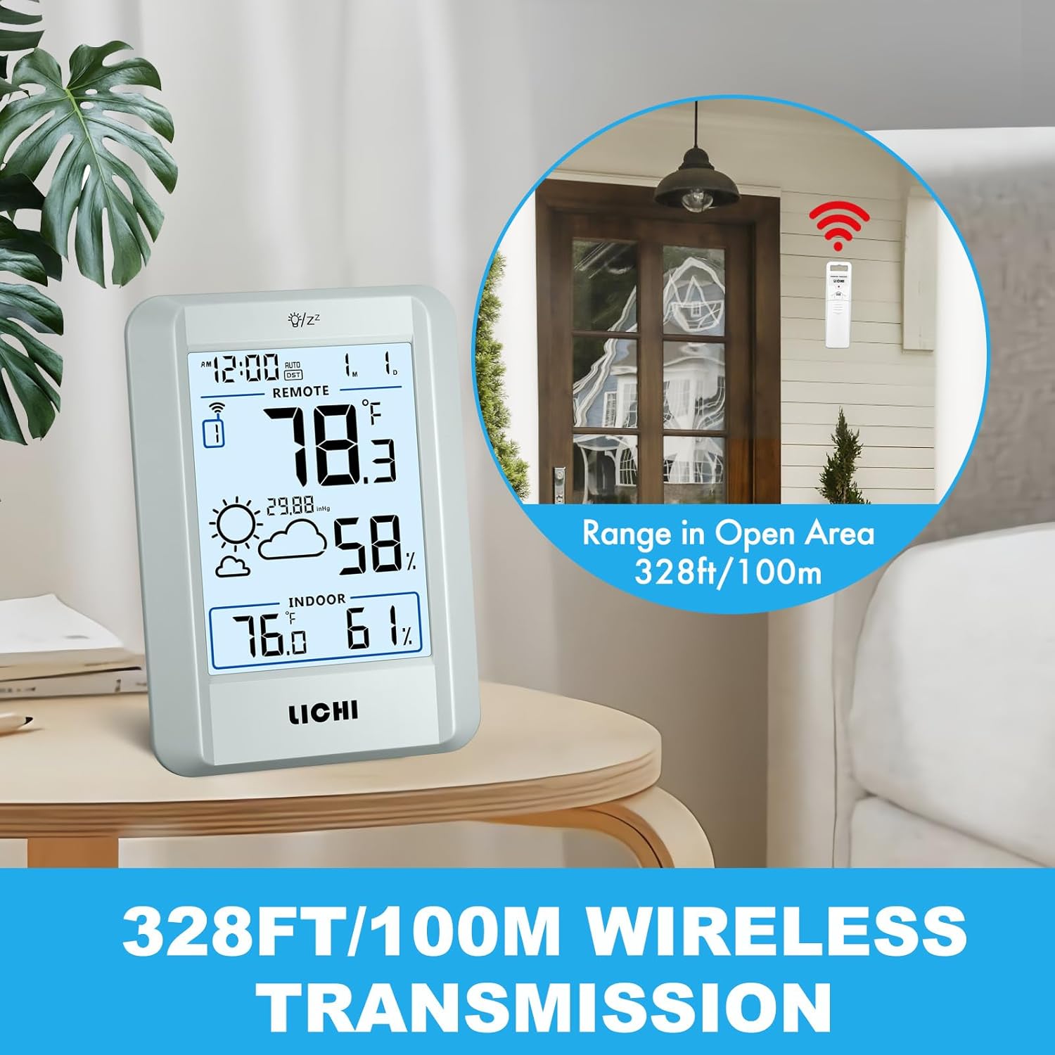 Wireless Weather Station Indoo - огляд і ціна Weather Station Indoor