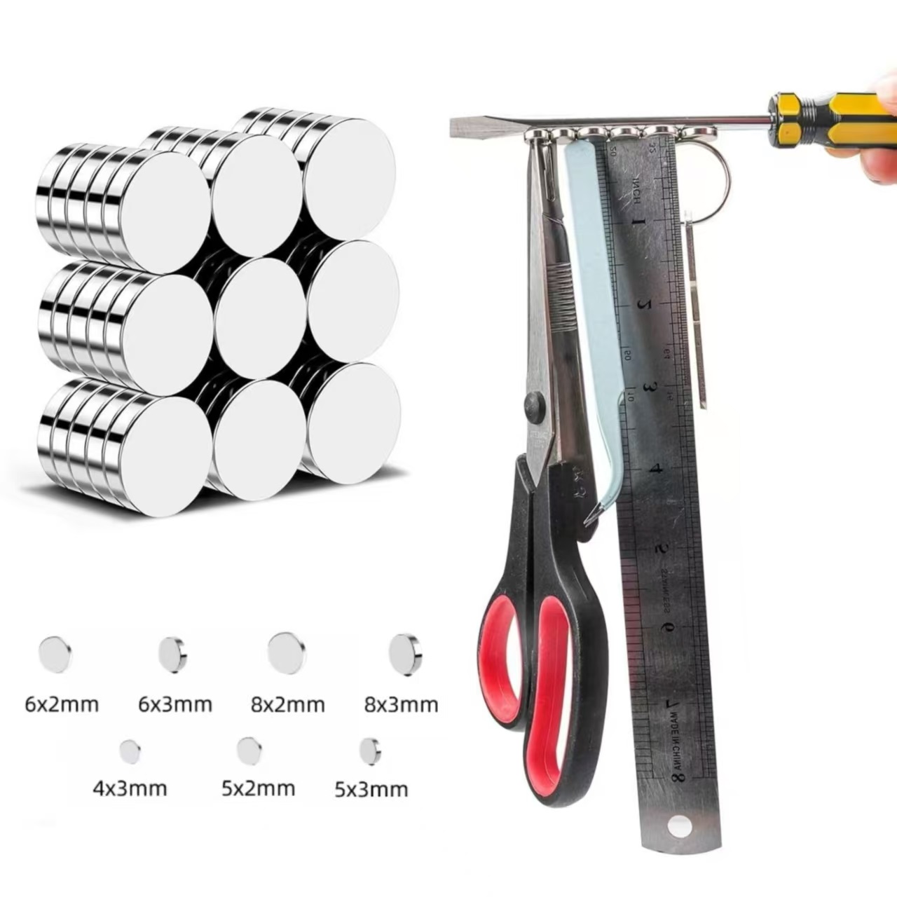 Strong Round Magnets for Fridg - огляд і ціна Science Project