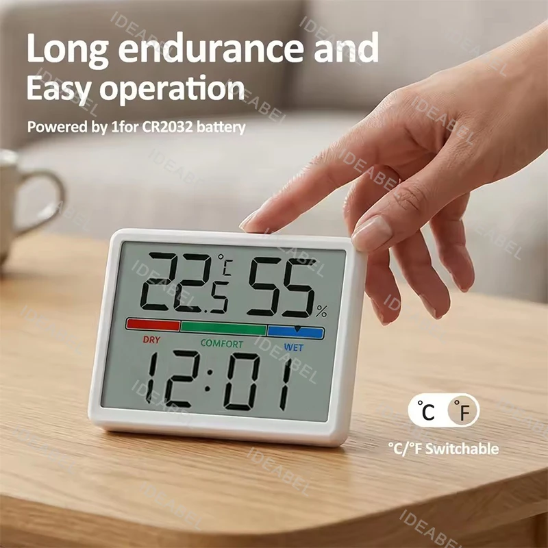 LCD Digital Thermometer Hygrom - огляд і ціна Weather Station Indoor