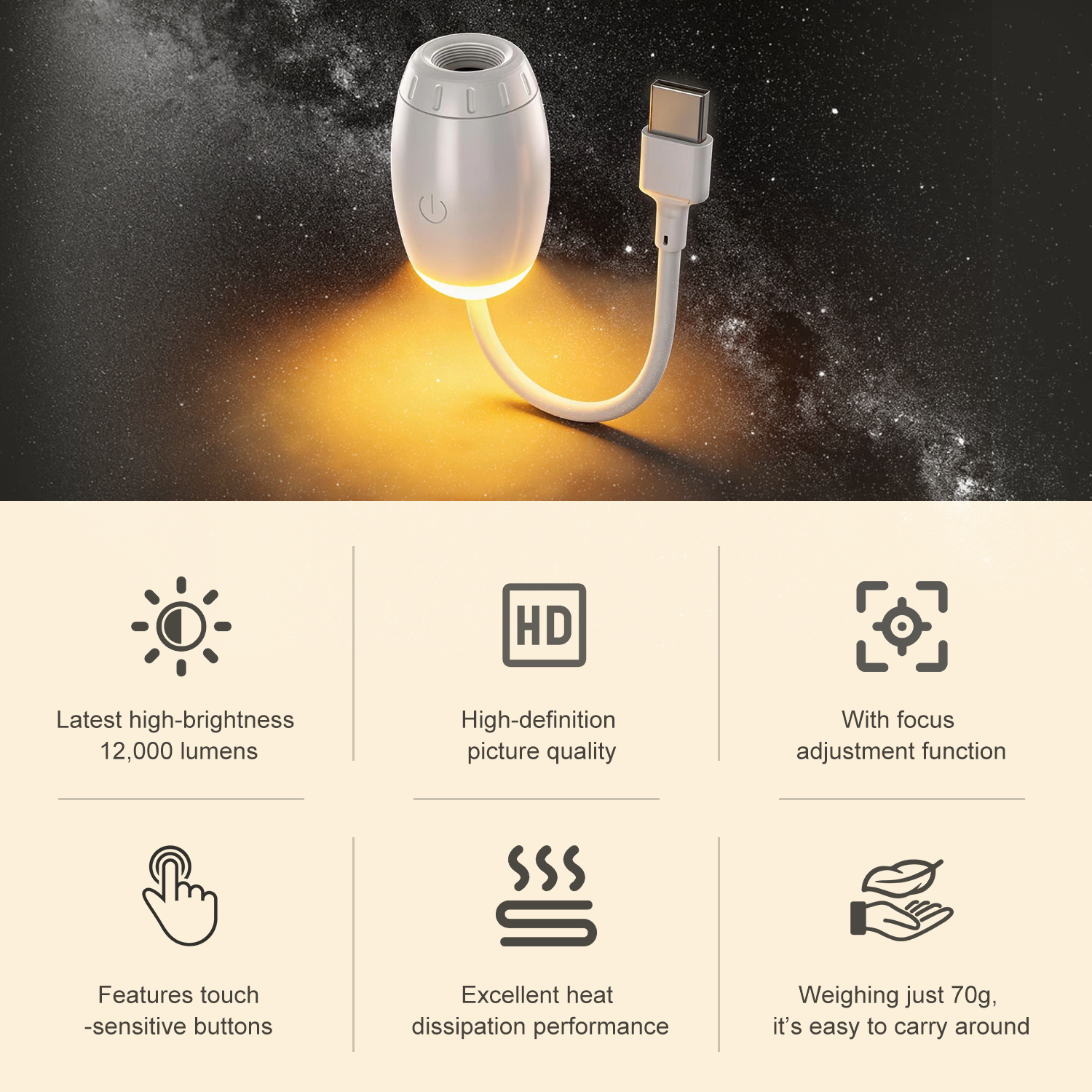 Mini Galaxy Star Projector Two - огляд і ціна Planetarium Projector Home