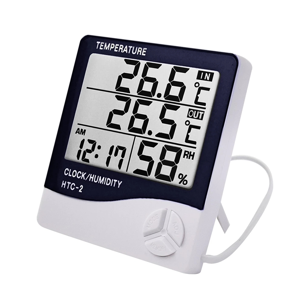 NEW LCD Electronic Digital Tem - огляд і ціна Weather Station Indoor